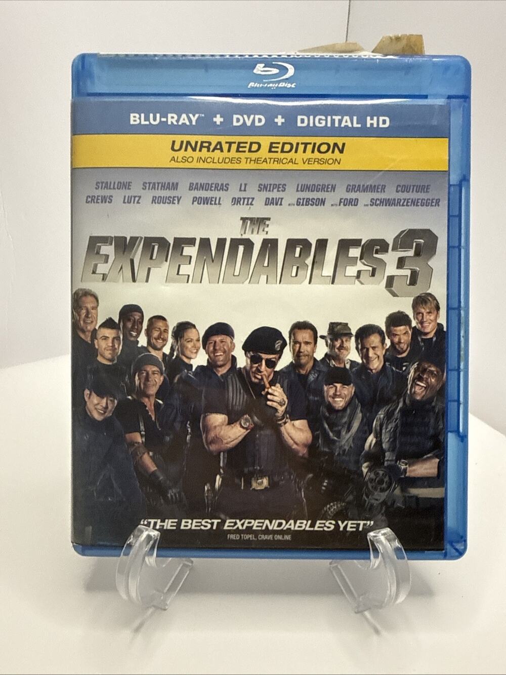 The Expendables 3 (BLU-RAY) UNRATED AND THEATRICAL VERSIONS - STALLONE, STATHAM